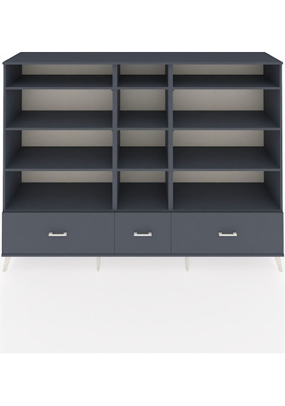 Hyperion Dolap 12 Raflı 3 Çekmeceli 220x44x163 Antrasit-antrasit Antrasit-antrasit Hyperion Dolap 12 Raflı 3 Çekmeceli 220x44x163 Antrasit-antrasit Antrasit-antrasit