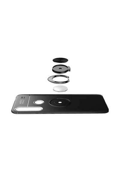 Huawei Y9 Prime 2019 Kilif Yüzüklü Magnetli Ravel Case 389753191