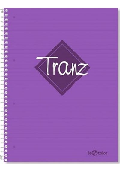 A5 Defter Çizgili 200 Syf Mor Tranz