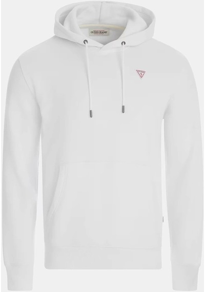Guess Erkek Beyaz Iconic Sweatshirt Beyaz