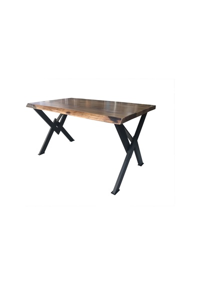 Bengimobilya Masa Sabit Ceviz X Ayak Kaplama Model Metal Transmisyon Çelik Siy Bengimobilya Masa Sabit Ceviz X Ayak Kaplama Model Metal Transmisyon Çelik Siy