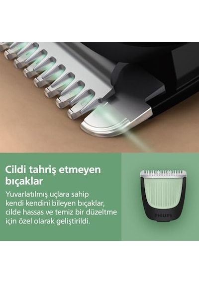 3000 Serisi 9in1,erkek Bakım Seti,yüz/saç/vücut Tıraş Makinesi,ıslak/kuru Kullanım,mg3946/15