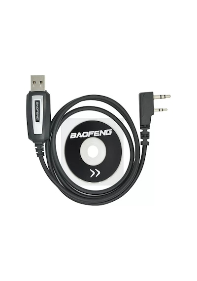 Baofeng Program Kablosu + CD Siyah