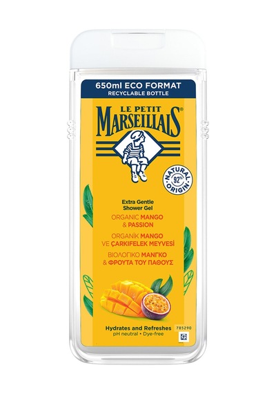 Le Petit Marseillais Organik Mango & Çarkıfelek Meyveli Duş Jeli 650 Ml - 4 Adet Tarı Diğer