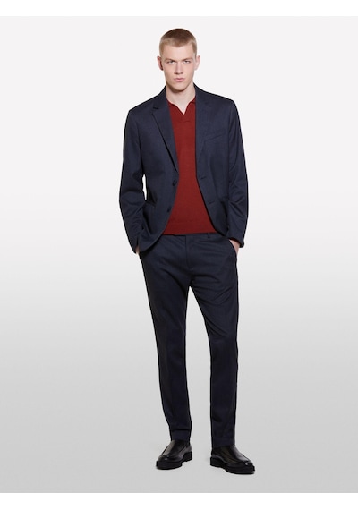 Sisley Viskoz Karışımlı Comfort Fit Pantolon Erkek Mavi Pantolon - 324a47phsf04m Haki