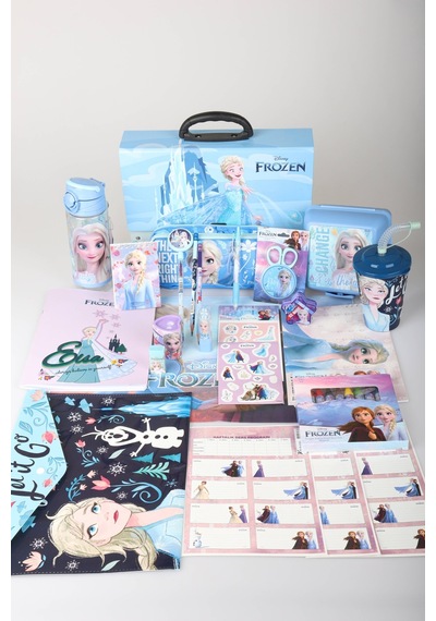 Dekomus Lisanslı Elsa Frozen Ice Glow Colleciton 32 Parça Full Kırtasiye Seti Kalem Çantası,saplı Klasör,beslenme Kabı,matara Altın Dekomus Lisanslı Elsa Frozen Ice Glow Colleciton 32 Parça Full Kırtasiye Seti Kalem Çantası,saplı Klasör,beslenme Kabı,matara Altın
