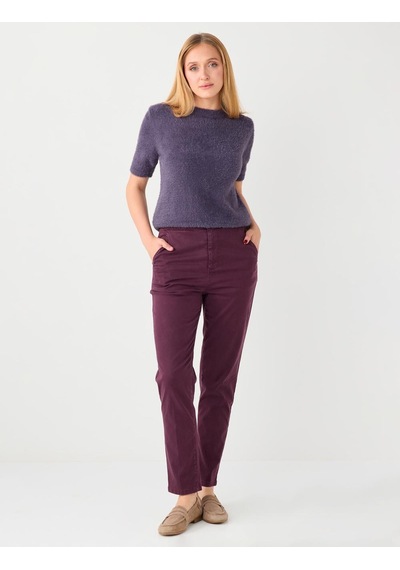 Jimmy Key Jimmy Key Bordo Normal Bel Normal Paça Gabardin Pantolon 5ww184558562