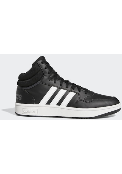 Adidas Gw3020 Hoops 3.0 Mıd Erkek Günlük Spor Ayakkabısı Siyah