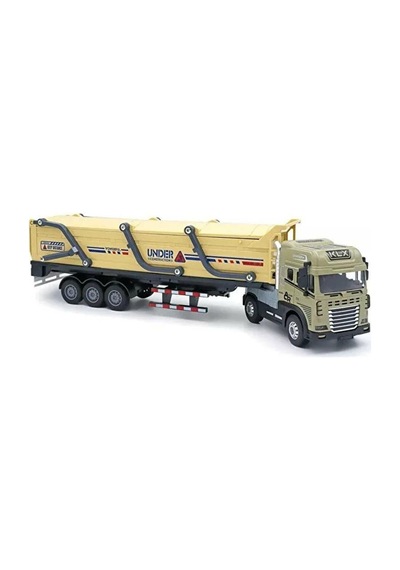 Sesli Işıklı Tanker Tır 3+ Yaş 40 Cm Dev Boy Sürtmeli Oyuncak Araç