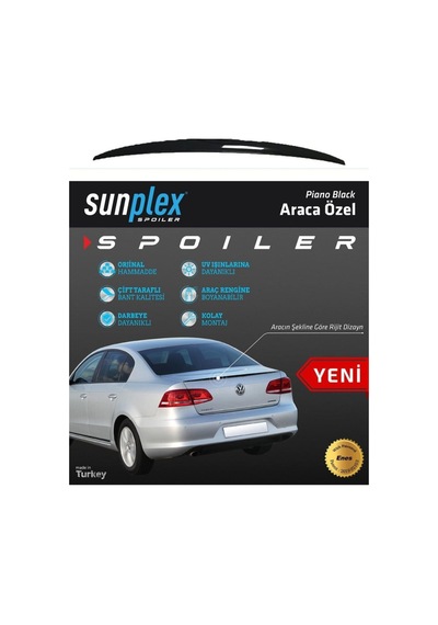 Bmw 5 F10 2010-2016 Uyumlu Spoiler Bagaj Çıtası Piyano Siyah