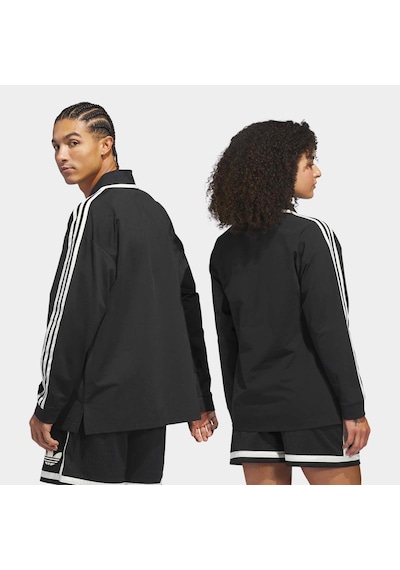 Adidas Originals Rugby Siyah Polo Sweatshirt Jz6967