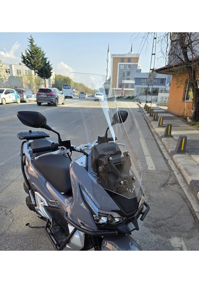Motocam Rks Freccia Ön Cam 2022-2026 Model 75cm Şeffaf Renkli 4mm Uzun