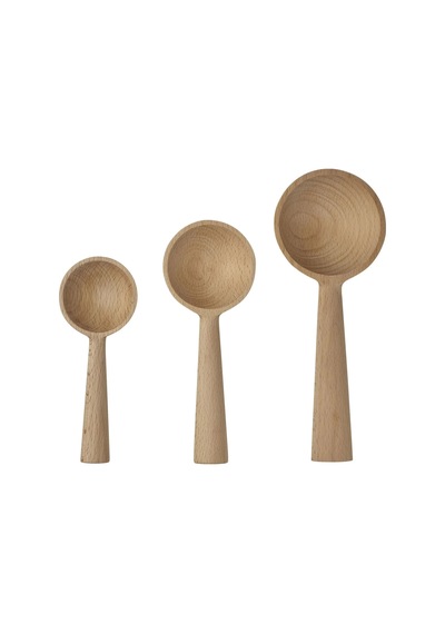 Ikea Flodnejonöga 3 Parça Servis Kaşığı Seti Bej