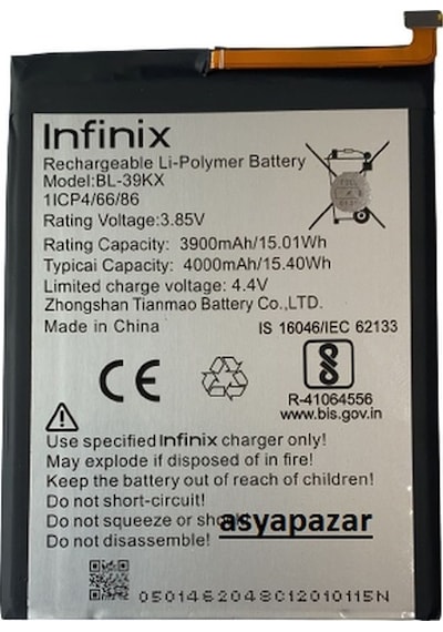 Senalstore Infinix Hot 7/ Hot Pro Uygun Pil Batarya Bl-39kx Hot7 Pil Batarya