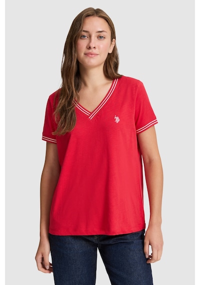 U.S. Polo Assn. U.s. Polo Assn. Kadın Kırmızı Tişört Basic 50323449-vr030 Kirmizi U.S. Polo Assn. U.s. Polo Assn. Kadın Kırmızı Tişört Basic 50323449-vr030 Kirmizi