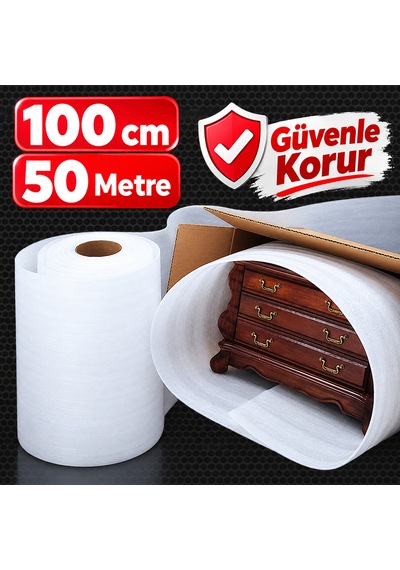 Köpük Şilte 100 Cmx 50mt Eşya Koruyucu Polietilen