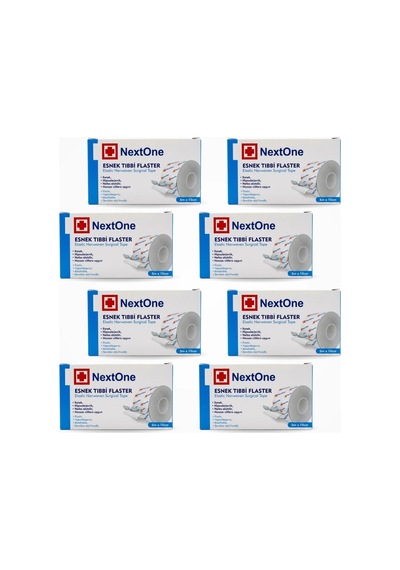 Nextone Esnek Fix Tıbbi Flaster Nonwoven 10cm X 5m - 8 Adet