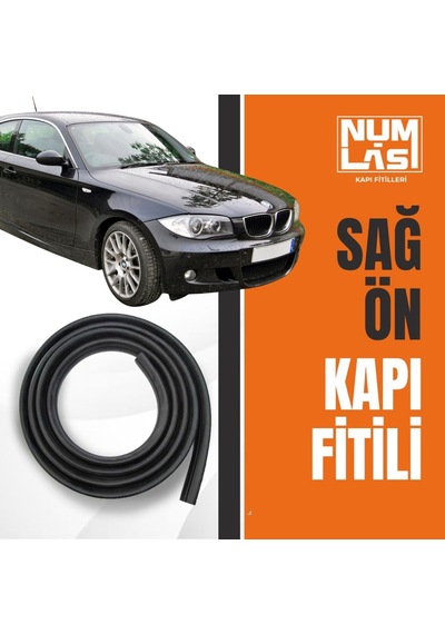 Bmw 1 Serisi E81 2007-2012 Kadifeli Sağ Ön Kapı Fitili-a Kalite-numlas-nm5111