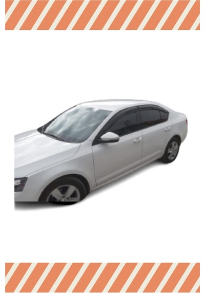 Skoda Octavia Sedan 2013 Ve Sonrası Modellerine Özel 4'lü Mügen Tip Cam Rüzgarlığı