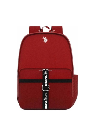 U.S. Polo Assn. U.s.polo Sırt Çantası Kırmızı Siyah Kemerli Plcan22013