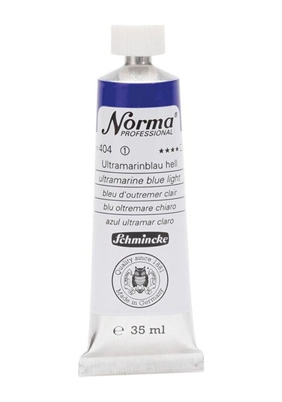 Schmincke Norma Profesyonel Yağlı Boya 35 ML 404 Ultramarine Blue Light