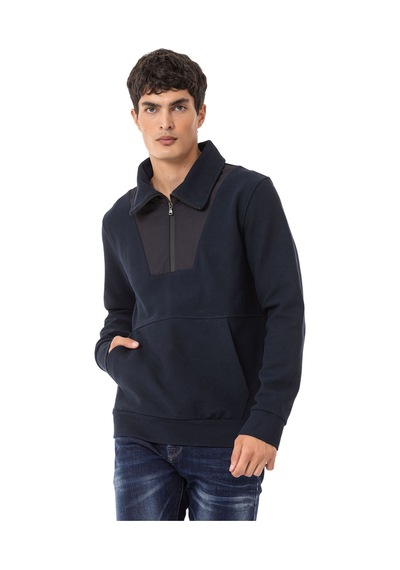 Cipo & Baxx Cl555 Erkek Basic Zip Hoodie 001