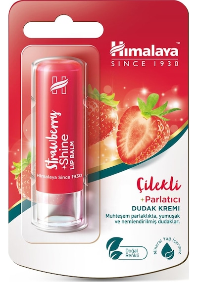 Himalaya Çilek Özlü Parlatıcı Dudak Kremi 4.5 G