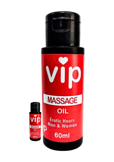 Vip Eroticmassage Oil / 2 Adet Kadın Ve Erkekler Için Erotikmasaj Yağı 60 Ml