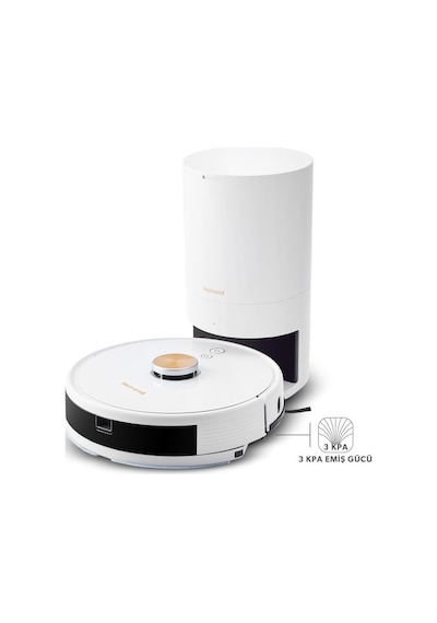 Homend Alex Laser Power 1284h Toz Hazneli Moplu 3 In 1 Akıllı Robot Süpürge (Teşhir)