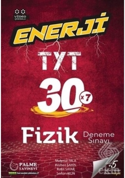 2021 Enerji Tyt Fizik 30 Deneme Sınavı/Mahmut Pala.Kezban