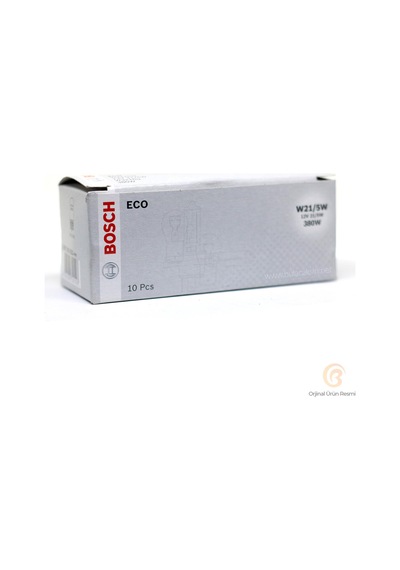 Bosch  Ampul 12V 21 5W 1016 Dipsiz 1987302823 10 Adet