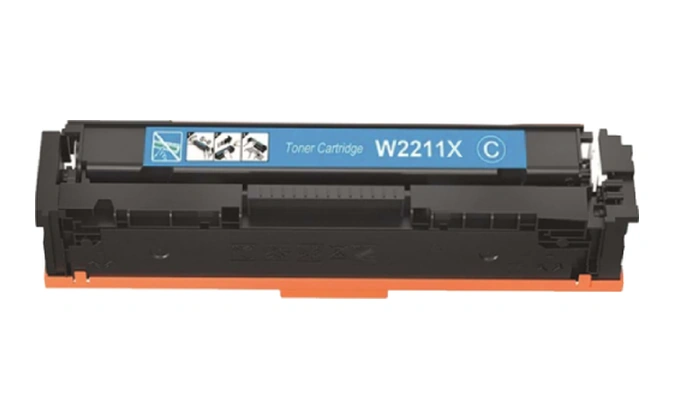 Qprint Hp W2211x 207x Uyumlu Toner Çipli Mavi Yüksek Kapasite Toner M255 Mfp M282 Mfp M283
