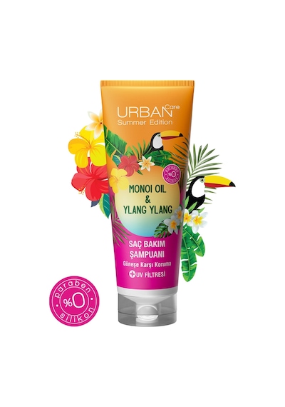 Urban Care Monoi Oil & Ylang Ylang Güneş Sonrası Koruyucu Şampuan 250 ML