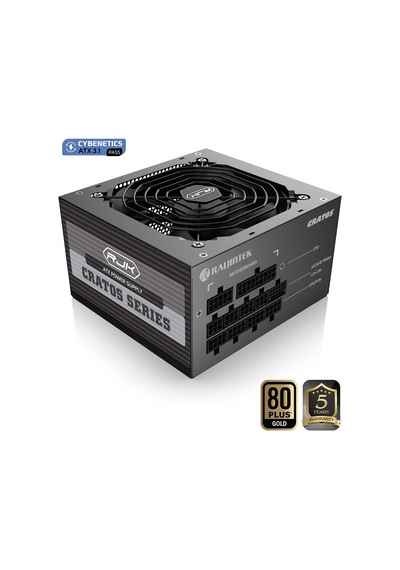 Cratos 850 Black, 80plus Gold, Atx, 850w, Full Modular Power Supply, 5 Years Warranty 0r30b00007
