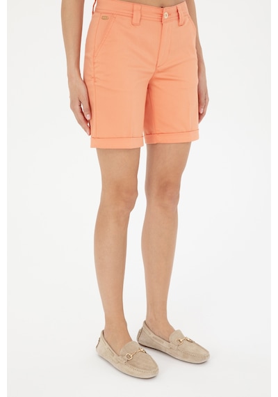 U.s. Polo Assn. Kadın Somon Şort / Bermuda 50281722-vr047 Somon