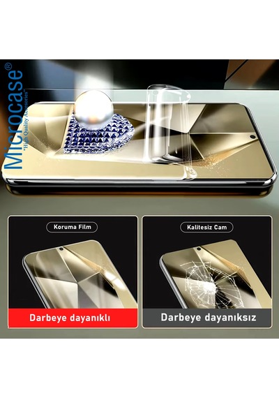 Tecno Pova Curve 2 İle Uyumlu Full Tpu Nano Ön Ekran Koruma Filmi - Ekm101