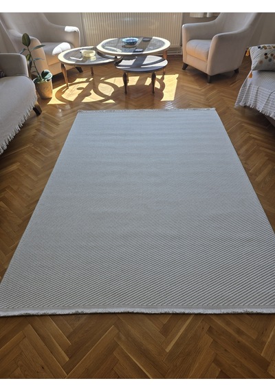Elvey Home Lara Krem Sisal İskandinav Extra Yumuşak Özel Kesim Kolay Temizlenen Salon Koridor Mutfak Halısı 02-krem