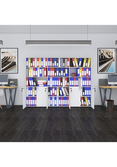 Kenzlife Klasör Dolabı Kilitli Kutalmış Byz 175 240 30 Klasörlük Kitaplık Ofis Arkalıksız Çok Renkli Kenzlife Klasör Dolabı Kilitli Kutalmış Byz 175 240 30 Klasörlük Kitaplık Ofis Arkalıksız Çok Renkli