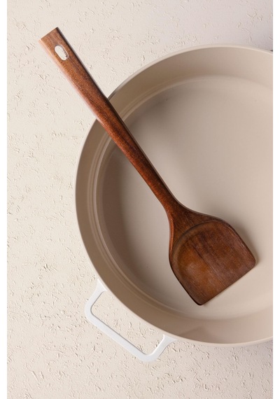 The Mia Natura Akasya Spatula 34x9 Cm Kahverengi