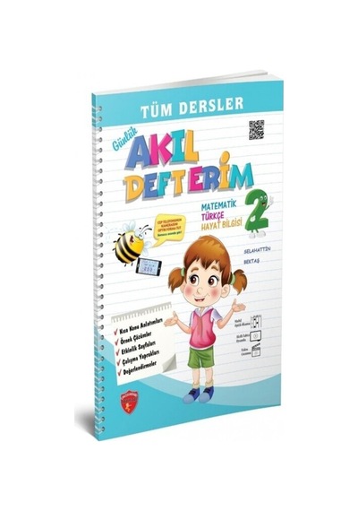 2.sınıf Tüm Dersler Akıl Defterim 9786059881333
