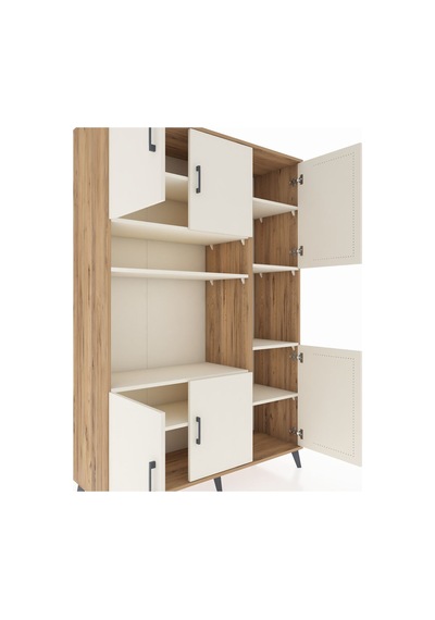Hyperion Dolap 9 Raflı 6 Kapaklı 132x44x195 Çam-aytaşı/aytaşı Çam Hyperion Dolap 9 Raflı 6 Kapaklı 132x44x195 Çam-aytaşı/aytaşı Çam