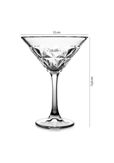 Paşabahçe 440453 Estrella Martini Ve Kokteyl Kadehi 4 Lü 210 Cc - Şeffaf