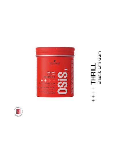 Thrill Elastik Lifli Gum Şekillendirici Orta Tutuş Saç Sakızı 100ml + Bc Acil Kurtarma Kremi 30ml
