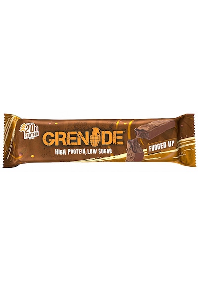 Grenade High Protein, Low Sugar Bar - Fudged Up, 12 x 60 G
