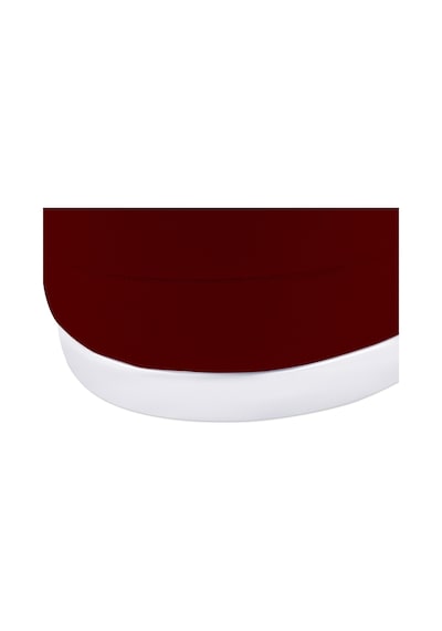 Lungo Roller Silver Kaplama Luxery Puf-bordo Babyface Kumaş Pofuduk Oturma Pufu&makyaj Pufu&bench