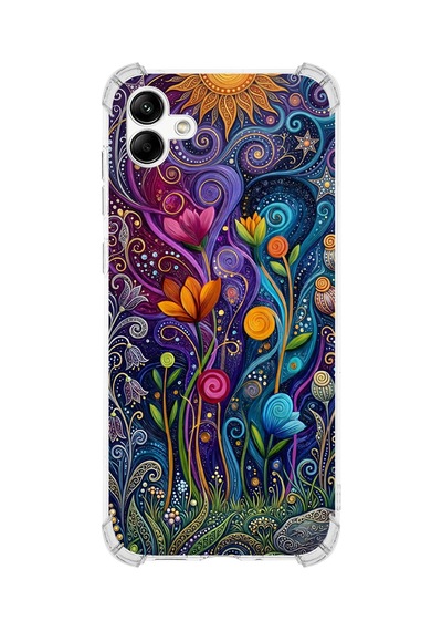 Printify Samsung Galaxy A04 İle Uyumlu Düşlerin Dansı Serisi Rüyalar Ötesi Tasarımlı Uv Baskılı Köşe Korumalı Antişok Kılıf Şeffaf