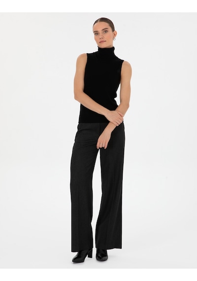 Pierre Cardin Kadın Siyah Kazak /triko 50316336-vr046 Siyah