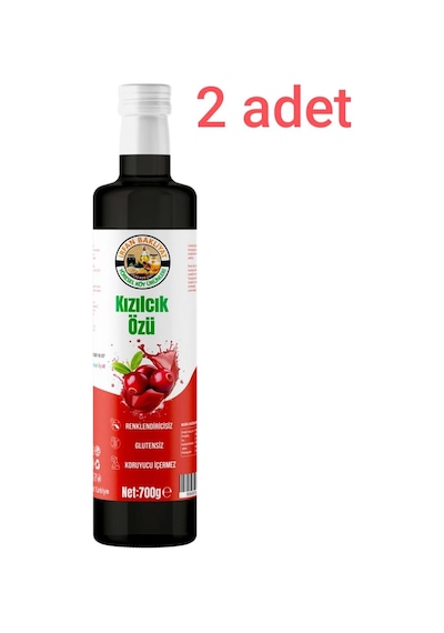 Kızılcık Özü 2 Adet 700 Gr Net 1400 Gr Diğer