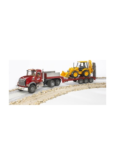 Bruder Mack Granite Jcb Tasıyan Tır Br02813