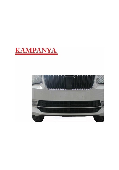 Skoda Super B8 Krom Ön Tampon Çıtası 2015-2019
